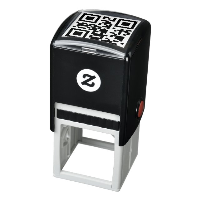 QR-Code-Briefmarke für selbstklebendes Kautschuk Permastempel (Produkt)