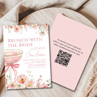 QR-Code-Brunch mit dem Bride Pink-Brautparty