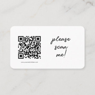 QR Code Business Card Visitenkarte