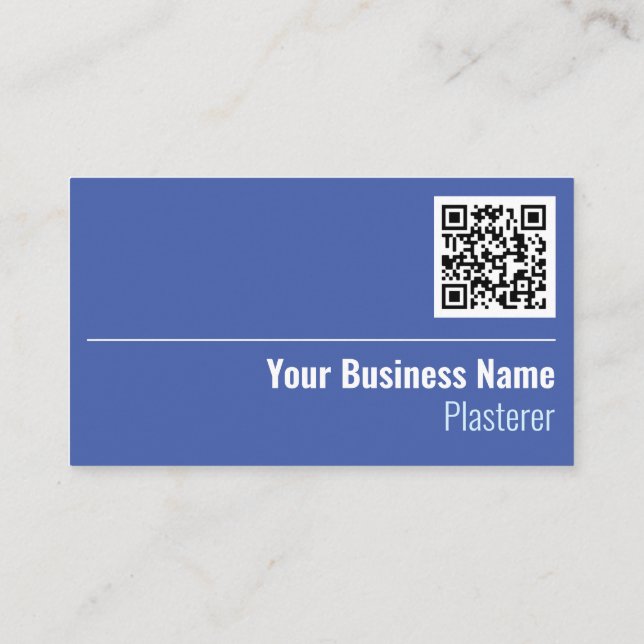 QR Code Business Card Visitenkarte (Rückseite)