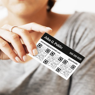 QR Code Business Card Visitenkarte