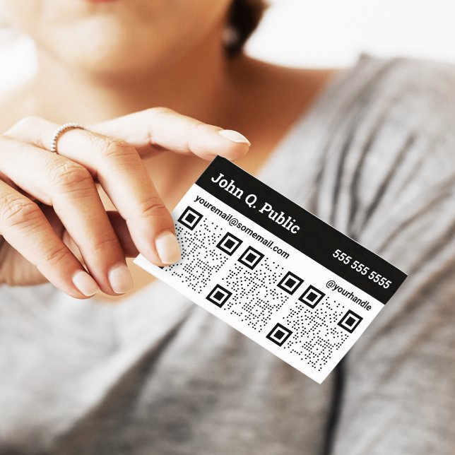 QR Code Business Card Visitenkarte (Von Creator hochgeladen)