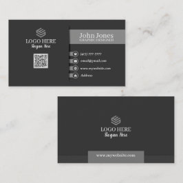 QR Code Business Cards 25 Pack mit 100 Stück Visitenkarte
