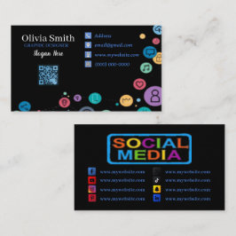 QR Code Business Cards 31 Paket mit 100 Visitenkarte
