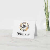 QR Code Business Holiday Card