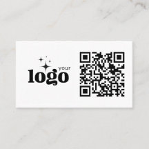 QR Code Business Ihr Logo hier Moderne Vorlage