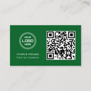 QR-Code-Business-Logo   Beruflich und modern Visitenkarte