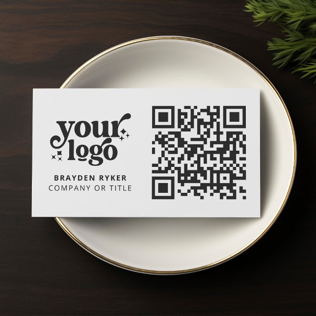 QR-Code-Business-Logo Beruflich Visitenkarte (Von Creator hochgeladen)
