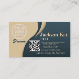 QR-Code-Business-Logo | Moderne professionelle Aus Visitenkarte