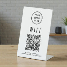 QR-Code Business-Logo-Scan für WiFi Verbindung her