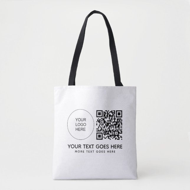 QR-Code Business-Logo-Single Seitenaufdruck-Schuld (Vorderseite)