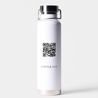 QR Code Business Water Bottle Trinkflasche