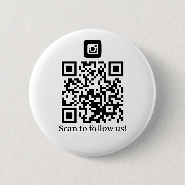QR-Code Button (Vorderseite)