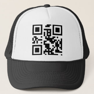 QR-Code "Call me"-Obergrenze Truckerkappe
