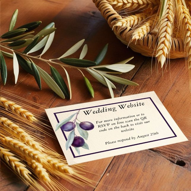 QR-Code-Codierung für die Aquarell-Zweigstelle Begleitkarte (.)