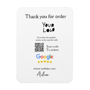 QR-Code der Website des Google-Reviews Magnet