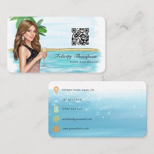 QR-Code des Ereigniskoordinators Visitenkarte