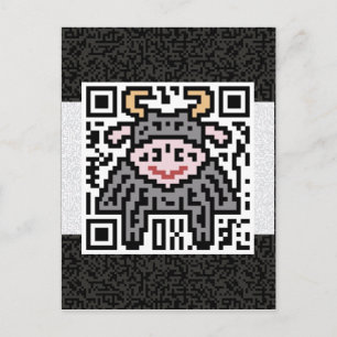 QR-Code des Ox Postkarte