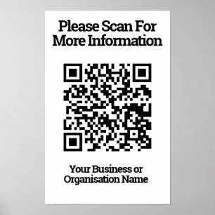 QR-Code-Design-Information Poster