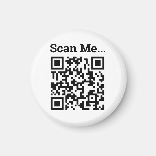 QR-Code-Design Magnet (Vorne)