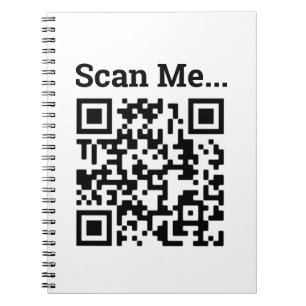 QR-Code-Design Notizblock