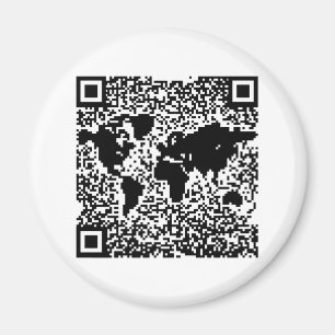 QR-Code - Die Welt Magnet