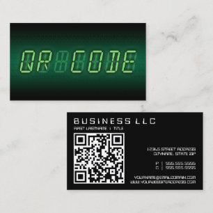 QR-CODE (digitale Ausgabe) Visitenkarte