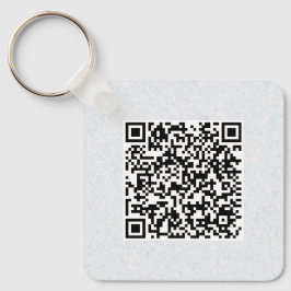 QR-Code Doppelseitiger Code für benutzerdefinierte Schlüsselanhänger