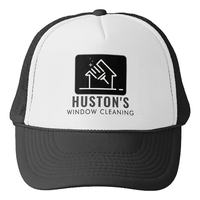 QR-Code Druckwäscher Power-Wash-Window-Cleaner Truckerkappe (Von Creator hochgeladen)