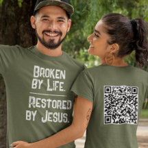 QR-Code: Durchs Leben Gebrochen, Durch Jesus Wiede