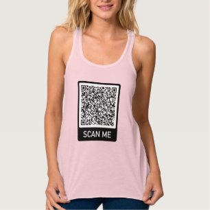 QR-Code - Durchsuchen Sie mich Personalisiert, um  Tank Top