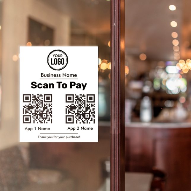 QR-Code E-Wallet-Bezahlung durch mobile digitale W Aufkleber (Von Creator hochgeladen)