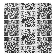 QR Code Entwurfs-Bandana/Halstuch