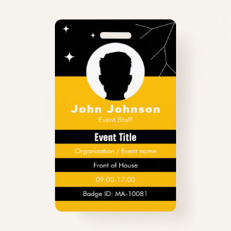 QR code event badge • Colored digital employee ID  Ausweis