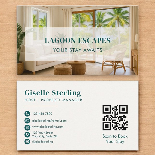 QR-Code Ferienimmobilien-Property-Manager Visitenkarte (Von Creator hochgeladen)