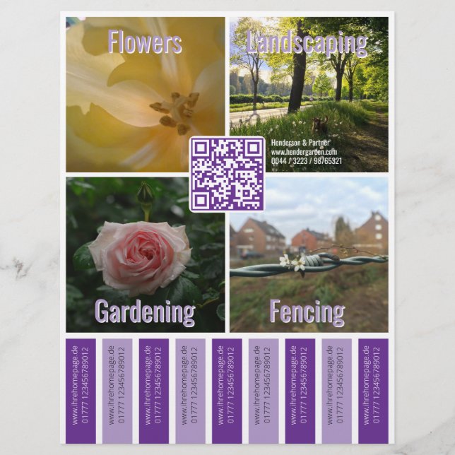 QR-Code Flyer  (Vorne)