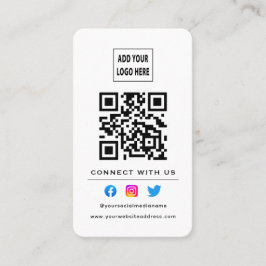 QR Code folgen Prüfung, um mit uns zu verbinden we Visitenkarte