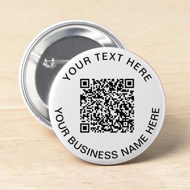 QR-Code Förderung Button (QR Code Promotional Button Pin)