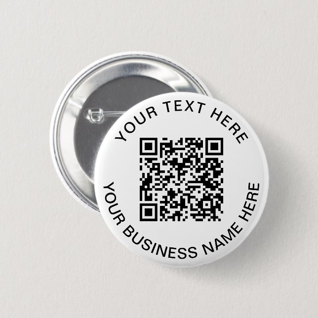 QR-Code Förderung Button (Vorne & Hinten)