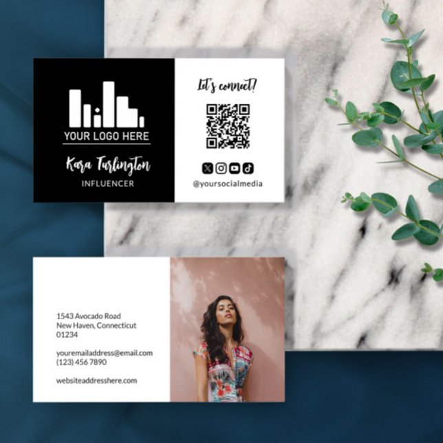 QR-Code-Foto für Social Media Visitenkarte (Von Creator hochgeladen)