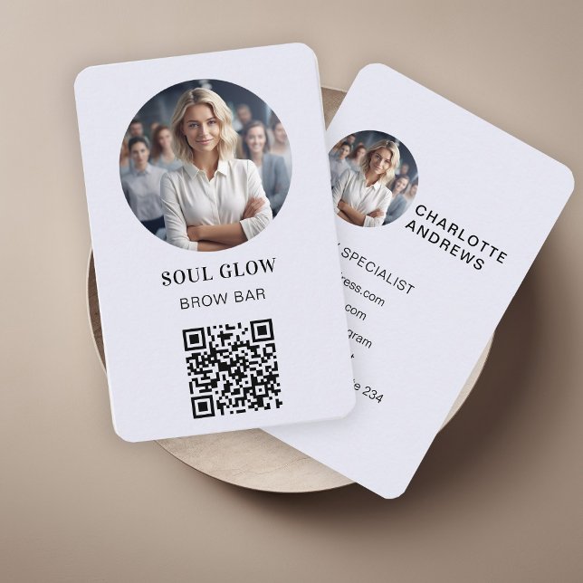 QR-Code, Foto, Salon Visitenkarte (Von Creator hochgeladen)