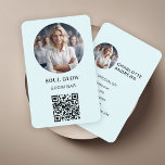QR-Code, Foto, Salon Visitenkarte<br><div class="desc">QR-Code,  Foto,  Salon Visitenkarte mit Facebook,  Instagram & Pinterest. Ideal für Schminkkünstler,  Kosmetiker,  Friseure,  Fotografen,  Stylist,  Designer,  Nail & Lashes Künstler und vieles mehr.</div>