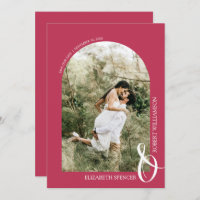 QR Code Foto Wedding Magenta