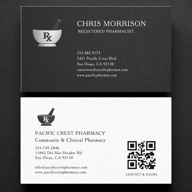 QR-Code für Apotheker Professional Visitenkarte (Von Creator hochgeladen)