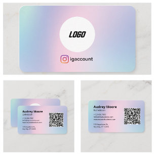 QR-Code für Beauty Services Visitenkarte