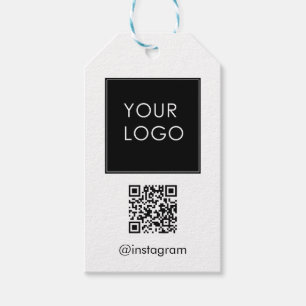 QR-Code für benutzerdefinierbare Firmenlogo Geschenkanhänger