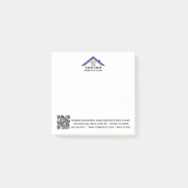 QR-Code für benutzerdefinierte Logos Post-it Klebezettel