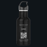 QR-Code für benutzerdefinierte Unternehmen und Tex Edelstahlflasche<br><div class="desc">Werben Sie für Ihr Geschäft mit dieser eleganten Wasserflasche,  mit eigenem Logo und Text. Fügen Sie einfach Ihr Logo hinzu,  indem Sie auf "Personalisieren" klicken.</div>