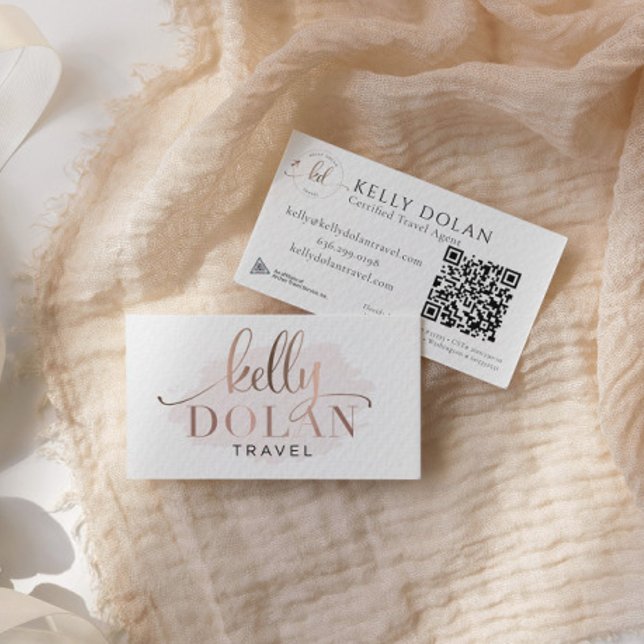 QR-Code für berufliche, elegante Logos Visitenkarte (Von Creator hochgeladen)