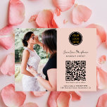 QR-Code für berufliche Makeup-Künstler Flyer<br><div class="desc">Der QR-Code kann verwendet werden,  um Kunden auf Ihre Website zu leiten,  wo sie mehr über Ihre Dienstleistungen erfahren können. Der Flyer kann dazu verwendet werden,  um Ihre Dienstleistungen zu fördern und ein berufliches Erscheinungsbild für Ihre Marke zu schaffen.</div>